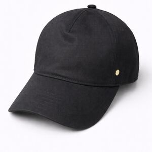 🆕Kate Spade New York Black Bow Baseball Cap Women’s Designer Adjustable Hat NWT